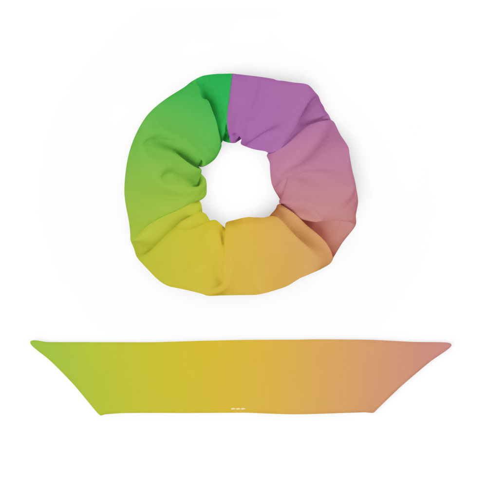 Sunset Horizon Scrunchie