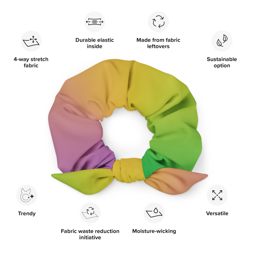 Sunset Horizon Scrunchie